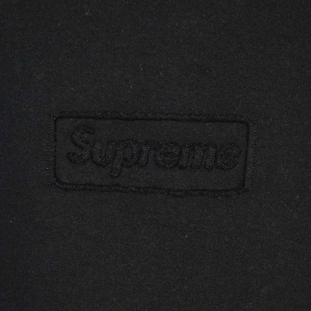 Supreme Cut Out Box Logo Crewneck (Black)